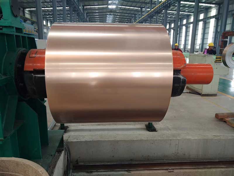 Copper Brushed Color Coated Aluminum Coil Sheet