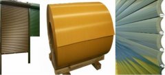 coated painted aluminum coil strip for rolling shutter